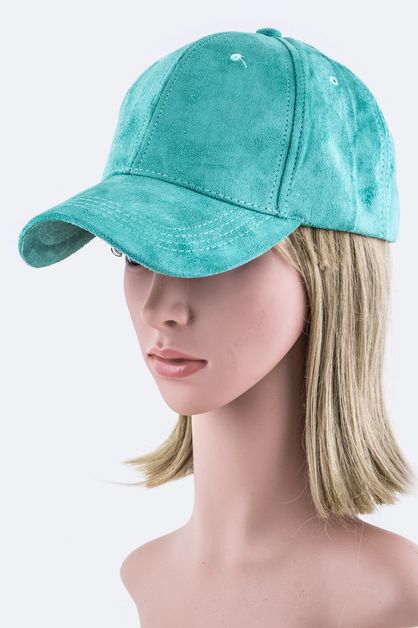 LA JEWELRY PLAZA, Ultra Suede Fashion Cap, 128-EMH35020/ME026-030