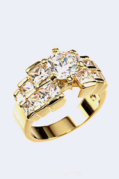 LA JEWELRY PLAZA, Cubic Zirconia Ring, 99-CW1462