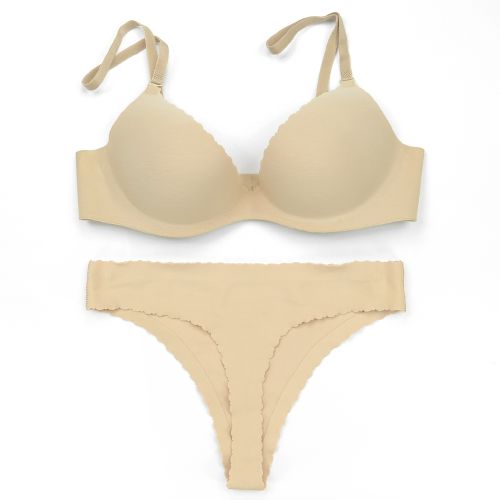DONNA DI CAPRI, Seamless Convertible Bra n Thong Set, DDC-BP-6114
