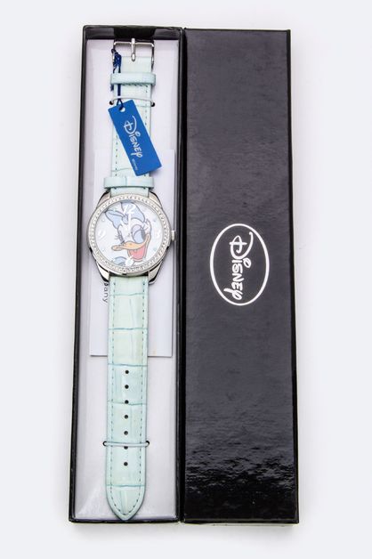 LA JEWELRY PLAZA, Crystal Bezel DAISY DUCK Watch, 08-DIS001-BD053