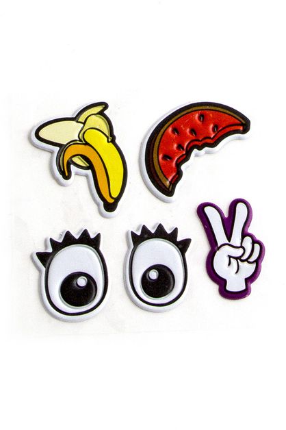 LA JEWELRY PLAZA, Assorted Stickers Set, 61-JP075-BJ107