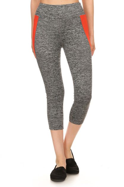 BAGEL, YOGA LEGGINGS VA-3003-ORANGE, VA-3003-ORANGE
