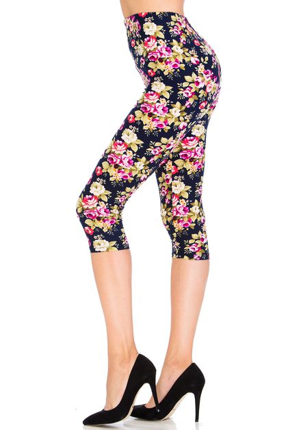 ARTINI ACCESSORIES, Floral Printed Leggings, LP025C