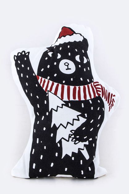 ARTINI ACCESSORIES, Xmas Bear Cushion, 128-EMM1044-BP4