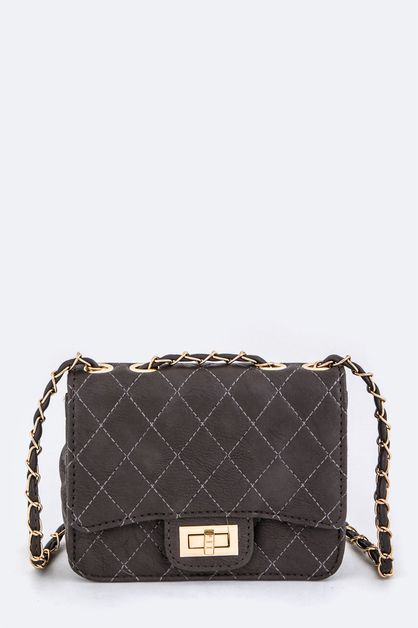 ARTINI ACCESSORIES, Quilted Crossbody Bag, 39-BA400144