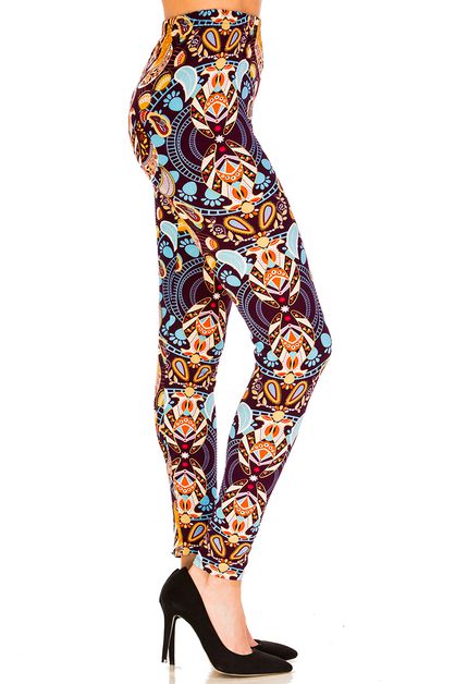 ARTINI ACCESSORIES, Fashion Print Brushed Leggings, 128-LA499F