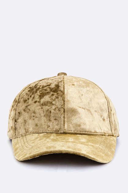 LA JEWELRY PLAZA, Plushy Velour Cap, 05-KM8061-MK