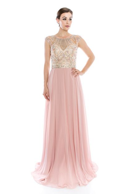 AG STUDIO, Short Sleeve Evening Dress, GA154