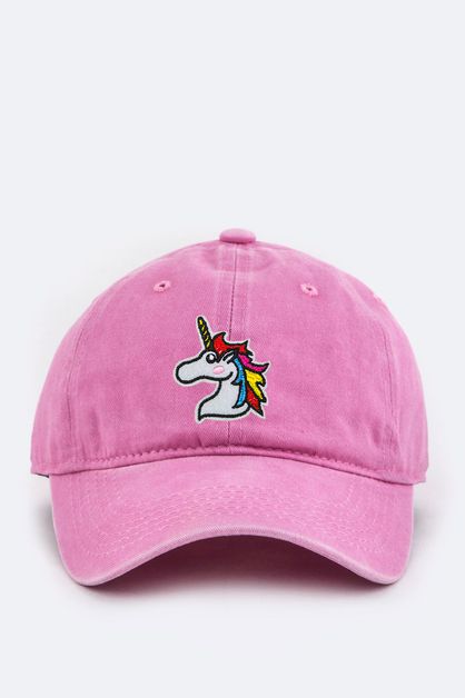 ARTINI ACCESSORIES, Toddler Size Unicorn Embroidery Cap, 128-EMC6459