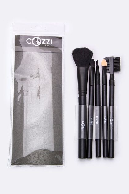 LA JEWELRY PLAZA, 5 PCS Makeup Brushes Set, 67-BR0011-AF-S021