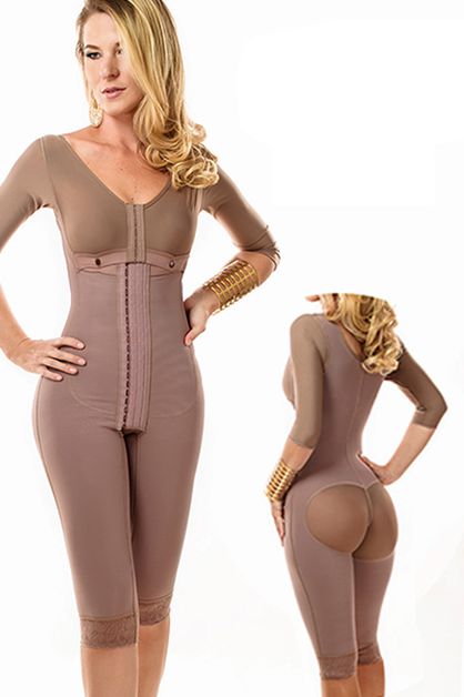 DONNA DI CAPRI, Full Body Long Sleeve Body Shaper, WF-20936