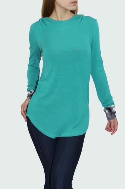 CASA LEE, SOLID TOP, T-4873-jn2