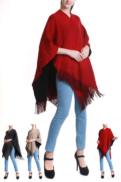 ARTINI ACCESSORIES, Fringe Shawl, 124-HN735-MC012