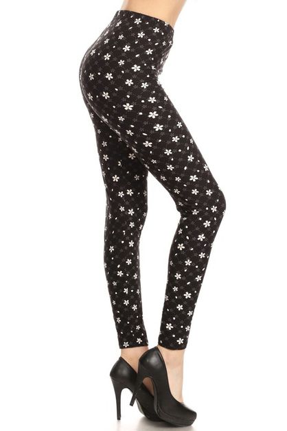 LEGGINGS DEPOT, LDR-R881G, LDR-R881G