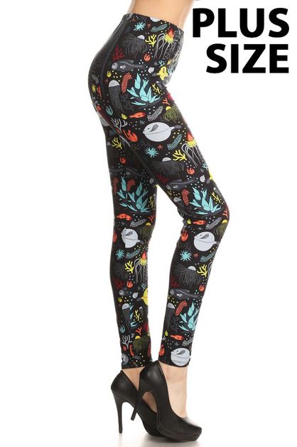 LEGGINGS DEPOT, LDX-R878W, LDX-R878W
