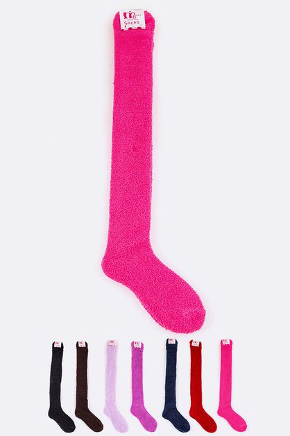 LA JEWELRY PLAZA, Assorted Winter High Socks, 133-SO024-1-MA022