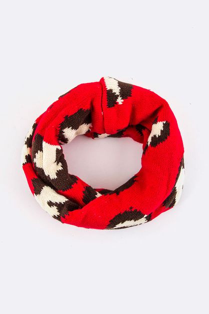 ARTINI ACCESSORIES, Kids Size Leopard Print Scarf, 128-EMC6469-MD016