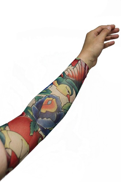 CAP ZONE, Sleeve Tattoo Artwork, SLV-006