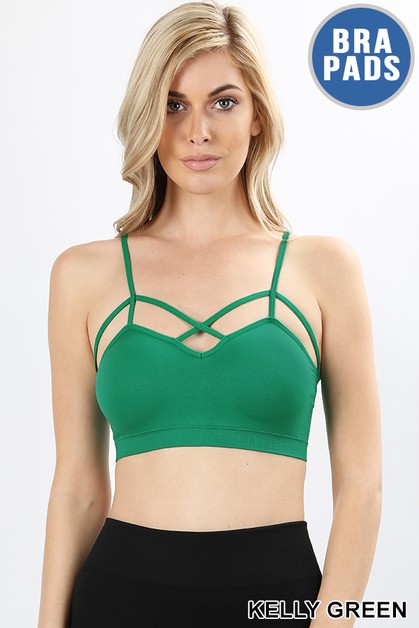 kelly green sports bra