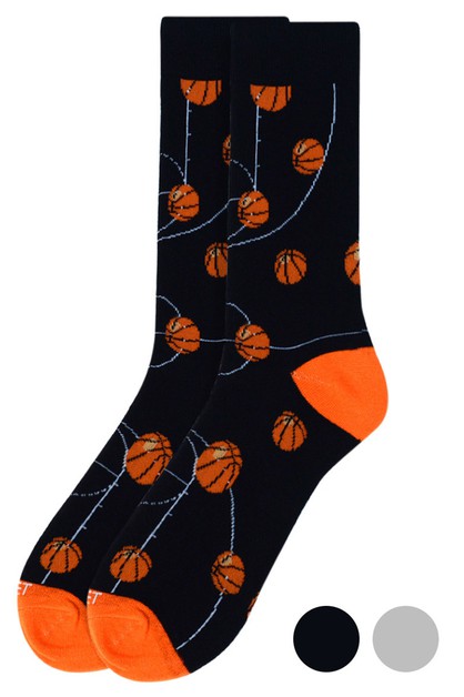SELINI NY, Mens Basketball Court Socks, NVPS2015