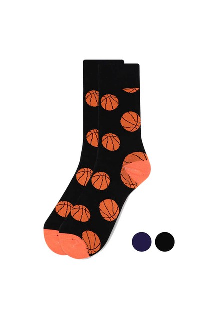 SELINI NY, Mens Basketball Novelty Socks, NVS1736-1