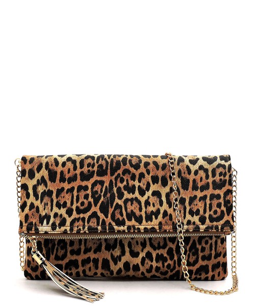 Princess Purse, Leopard Bifold Clutch LE048, LE048-2