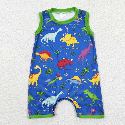 Yawoo Garments, toddler girl dinosaur boy romper, SR0342