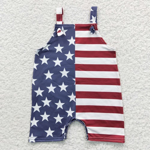 Yawoo Garments, baby toddler boy 4th of July romper, SS0069