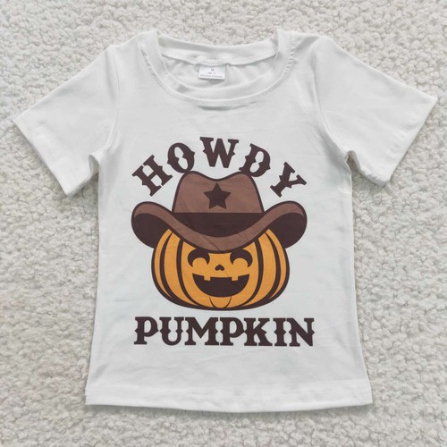 Yawoo Garments, baby infant boy halloween top tee, BT0249