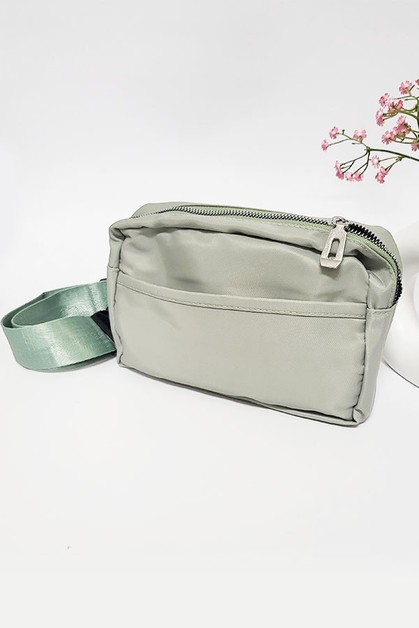 FUNTEZE, Neutral Color Belt Bag, BA2030