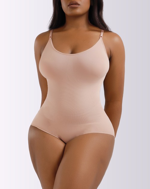 TOP WOMAN, Solid Adjustable Strap Shapewear, C05_SHAPEWEAR