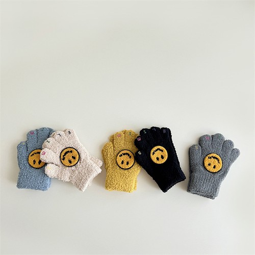 Mehers - The Label, Kids smiley gloves, OS0029404
