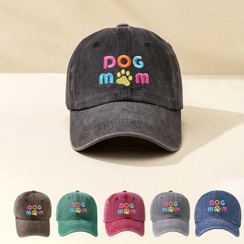 Mehers - The Label, Dog mom embroidered  baseball cap, OS99298044