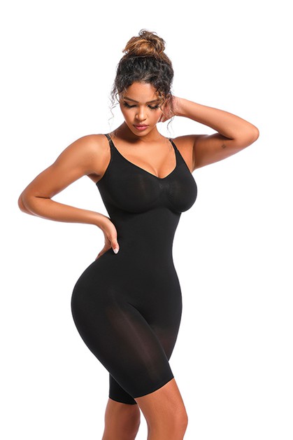 DONNA DI CAPRI, Seamless Sculpt Mid Thigh Bodysuit, FL-9266