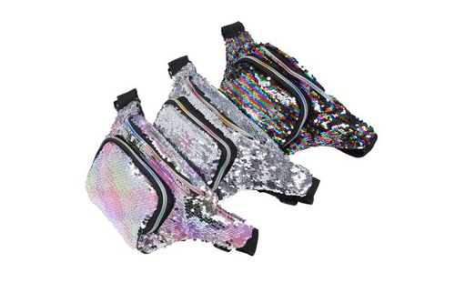 NIMA Accessories Inc, Sequinced Fanny Pack, BT0189CH