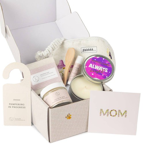 Lizush, MOM-Natural bath and body gift set - choose theme