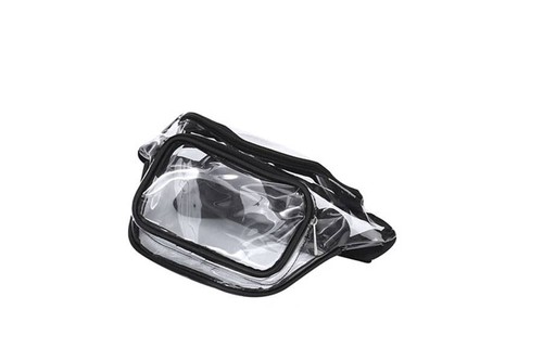 NIMA Accessories Inc, Clear See Thru Fanny Pack Waist Bag, BT0192B