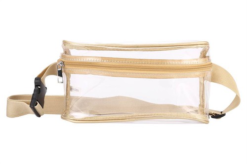 NIMA Accessories Inc, Ladies Clear See Thru Rectangle Fanny Pack, BT0194G