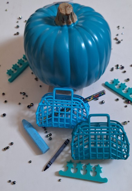 Retro Jellies, Inc., Party Favor Bags, 5-Teal