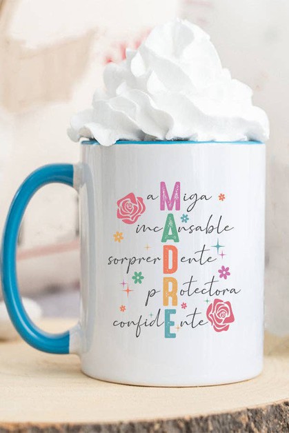 CALI BOUTIQUE, Mom Gifts Madre Amiga Protectora Coffee Mug Cup, 975224c