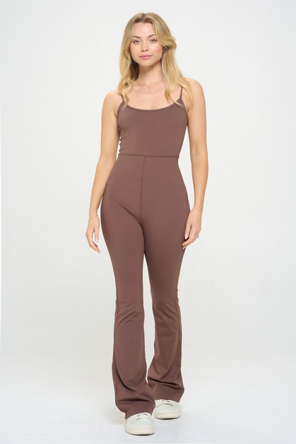 Bodyline US, Active Flare Cami Jumpsuit, R919