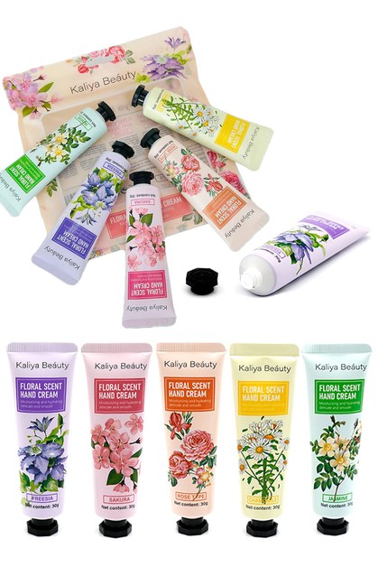 CAP ZONE, Floral Scented Hand Cream Lotion- Bundle of 5, San-038-280P