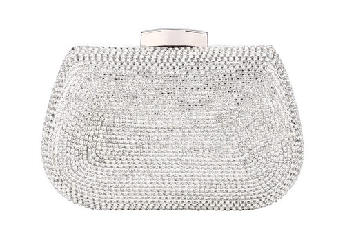 NIMA Accessories Inc, Ladies Rhinestone Crystal Clutch Evening Bag, HBG104402S