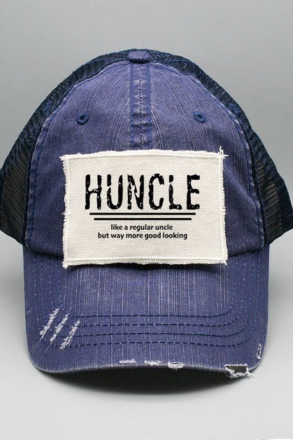 CALI BOUTIQUE, Huncle Regular Uncle More Good Looking Trukr Patch Hat, 31121H