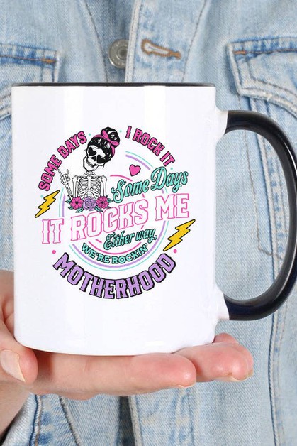 CALI BOUTIQUE, Mom Gifts Some Days I Rock It Coffee Mug Cup, 966224c