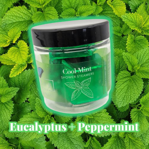 Evolve Botanica, Shower Steamers - Cool Mint (3per Jar), EV-STMMintsm