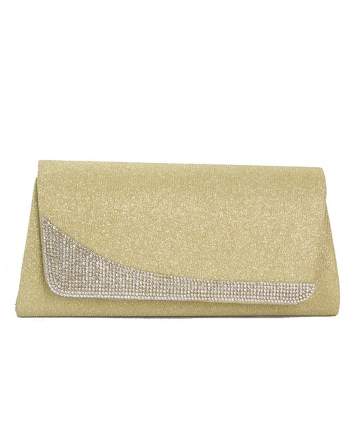 NIMA Accessories Inc, Ladies Polyester Rhinestone Clutch Evening Bag, HBG103883