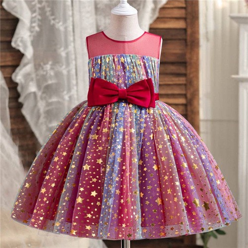 Loprit, Ombre Tulle Dress for Girls, ZT-6125008