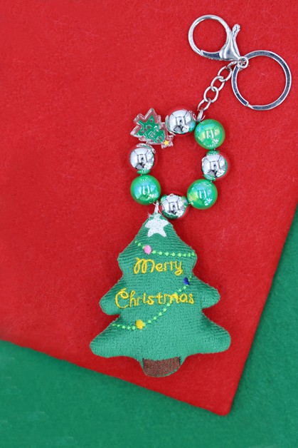 FAME ACCESSORIES, Merry Christmas Tree Key Chain, MK1002-SP