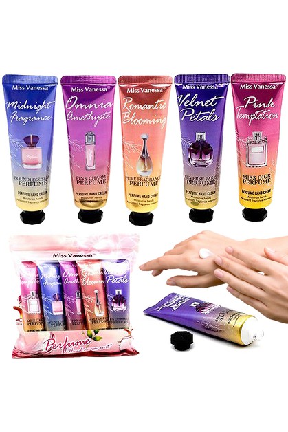 CAP ZONE, Perfume Scented Hand Cream - Bundle of 5, San-040-280PF